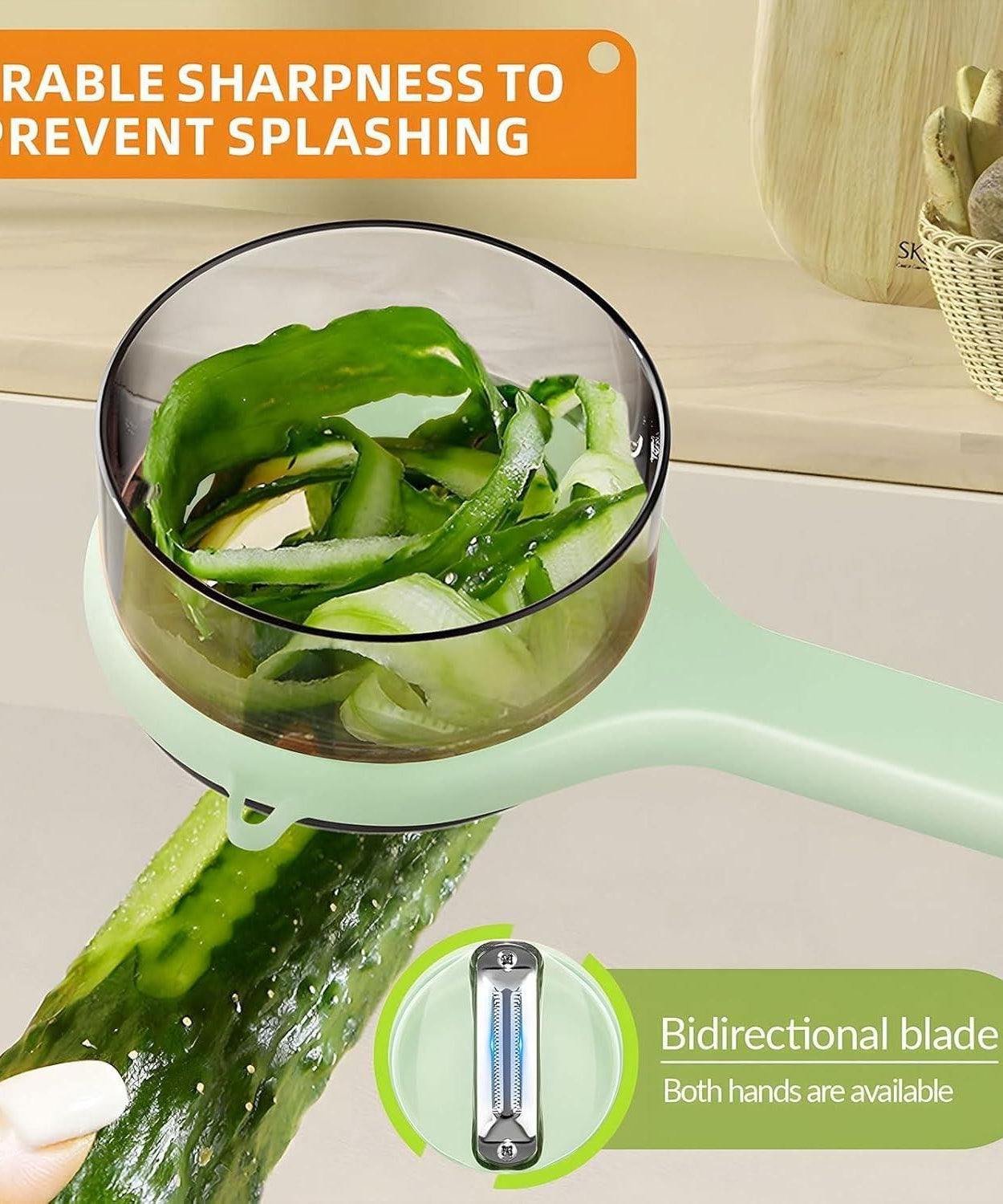 Multi-Purpose Kitchen Peeler for Fruits and Vegetables