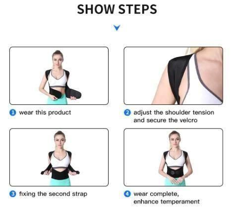 Adjustable Back Posture Corrector – Slouching & Pain Relief Belt for Men & Women