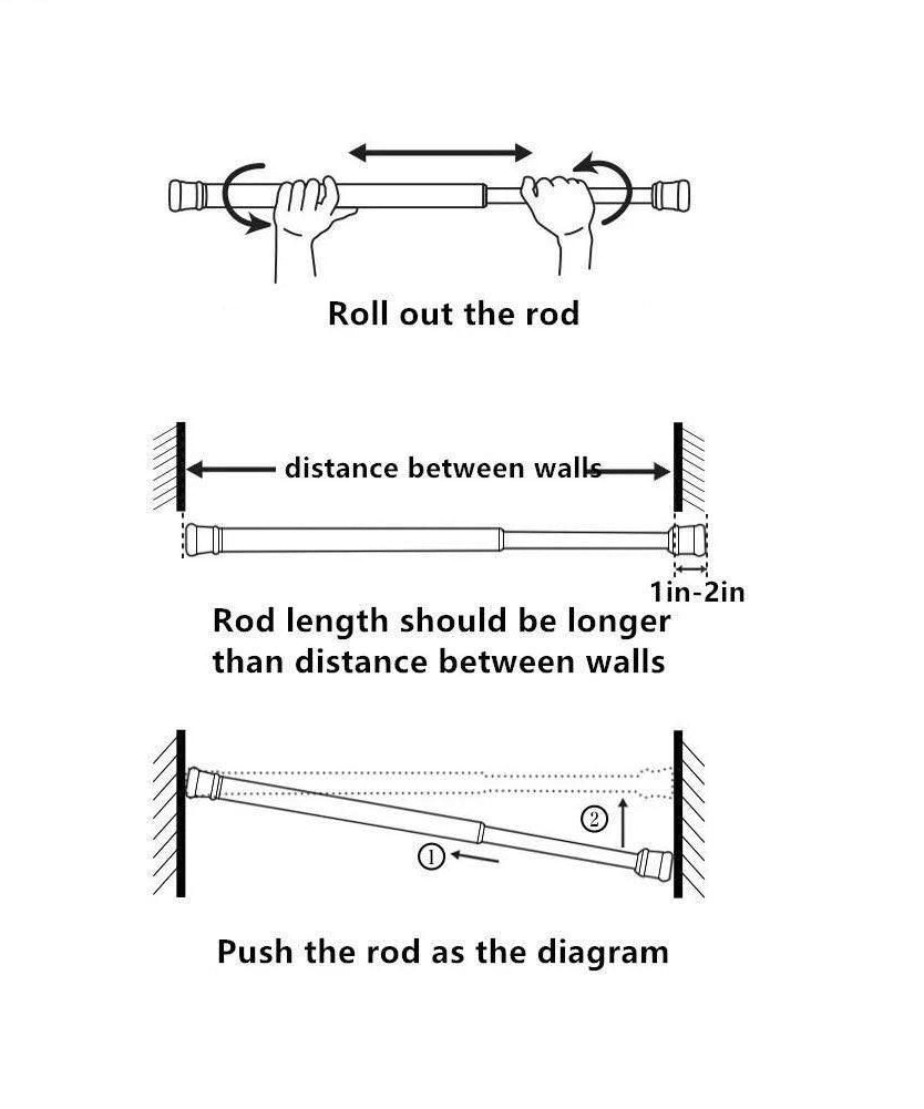 Drill-Free Multifunctional Adjustable Rod